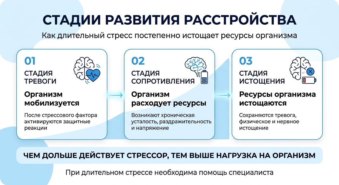 Лечение стресса в Челябинске инфографика